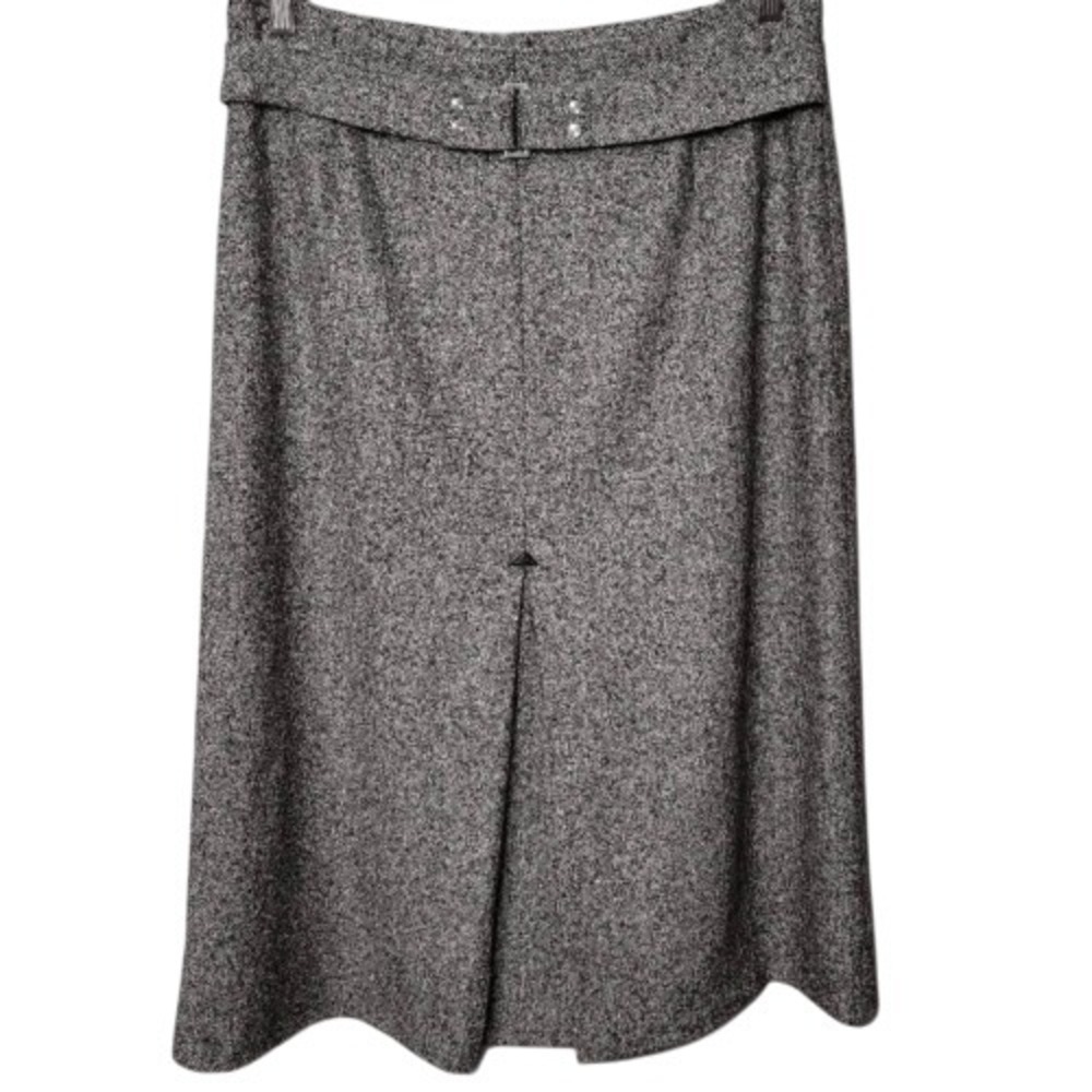 Vintage 80s Women Skirt Midi Size 8 Unique Equestrian Old Money Tweed‎ Academia